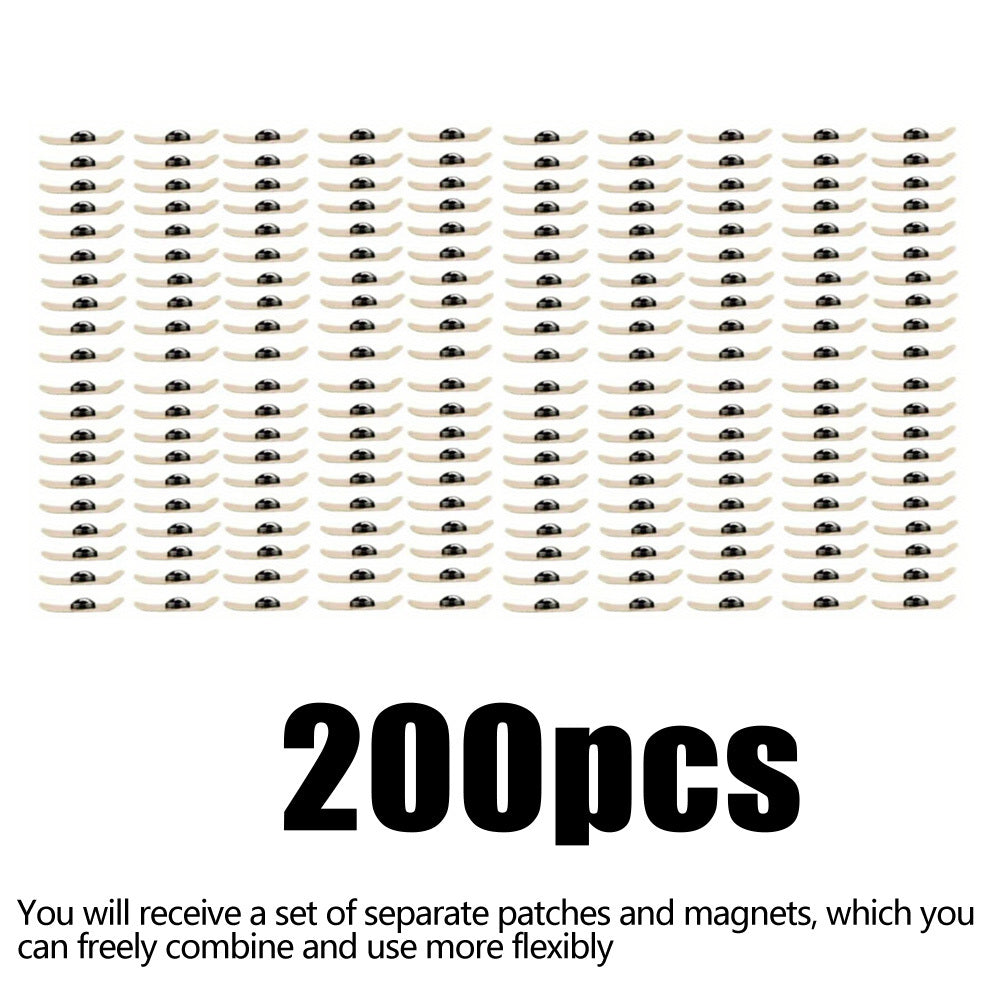 200片/50片装 3,000高斯强力磁力穴位贴 - 超强磁力身体贴 - 穴位磁力贴