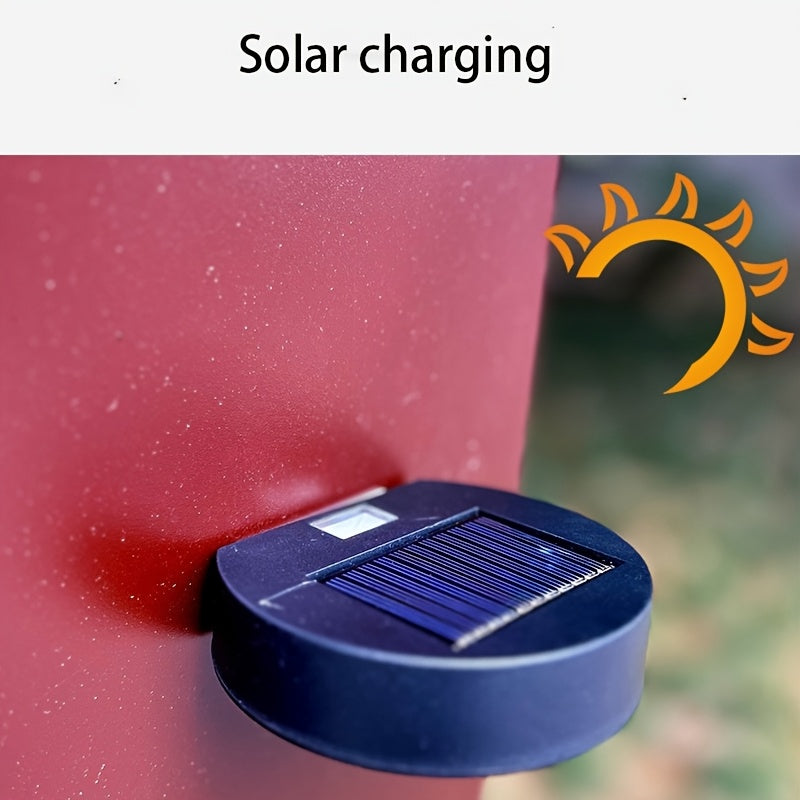 KEWEN New Solar Round Wall Light, Simple and Easy-to-Use Design, Equipped with LED Smart Sensor Light Control Function, Providing You with an Intelligent Lighting Experience.