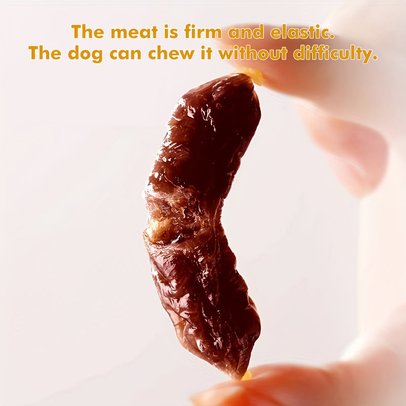 Mora Pets 狗狗適用 200/400g 軟質咀嚼鴨肉香腸 | 新鮮肉、高蛋白、適合小型、中型和大型犬的完美正向獎勵訓練零食