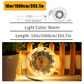 触摸开关USB直插LED灯带30LED/1M,长按可调节亮度，可自行DIY长度，适用于客厅卧室，天花板嵌入型氛围感暖色调照明
