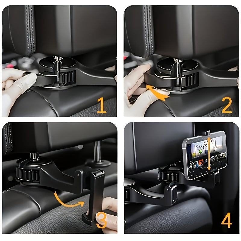 5V to 12V Car Dash Cam Power Cable, 1.2m/1.8ft Heavy Duty Braided USB-C Hub & Power Bank, for Parking Monitoring & Vehicle Security, Battery-Free, Compact Design, High-Quality Connector