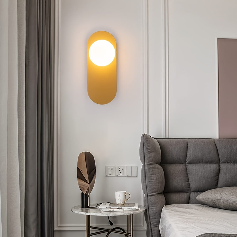 Minimalist Bedside Wall Light, Simple Modern Nordic Living Room Background Wall Light, Hallway Corridor Wall Light