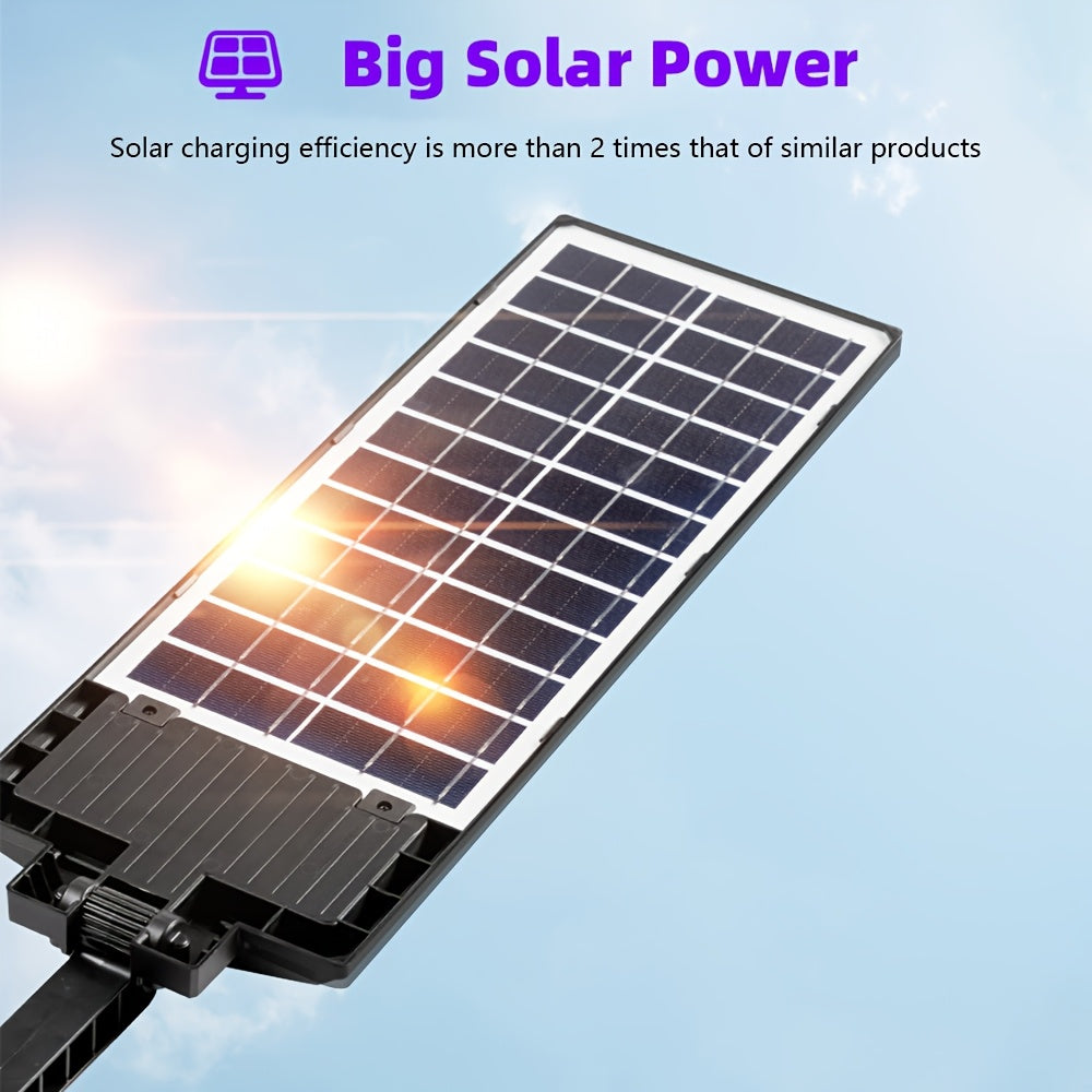 Outdoor Solar Wall Light Exterior Wall Light Street Light White Light Solar Charging Light Control + Sensor Control - Easy Installation, Waterproof, Stays On All Night - Suitable for Courtyard, Street Lighting