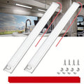 12v LED 内部灯条， 168LED 1700LM 10W， 直流 12 伏 LED 灯条带开/关开关， 用于封闭式货物拖车， 汽车房车货车卡车露营船大篷车房车