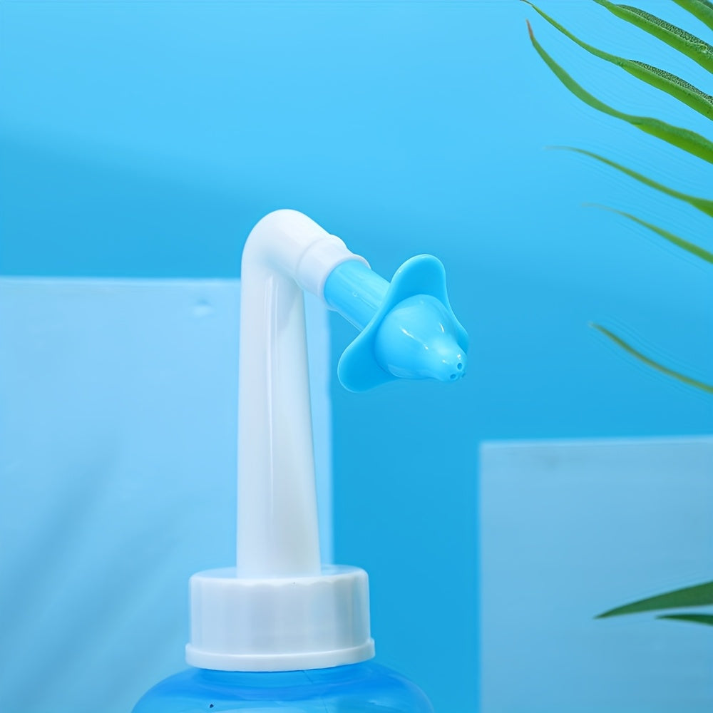 1pcs 手动的鼻部冲洗器 鼻腔清洗 清洁工具 洗鼻瓶子 10.14/16.91oz
