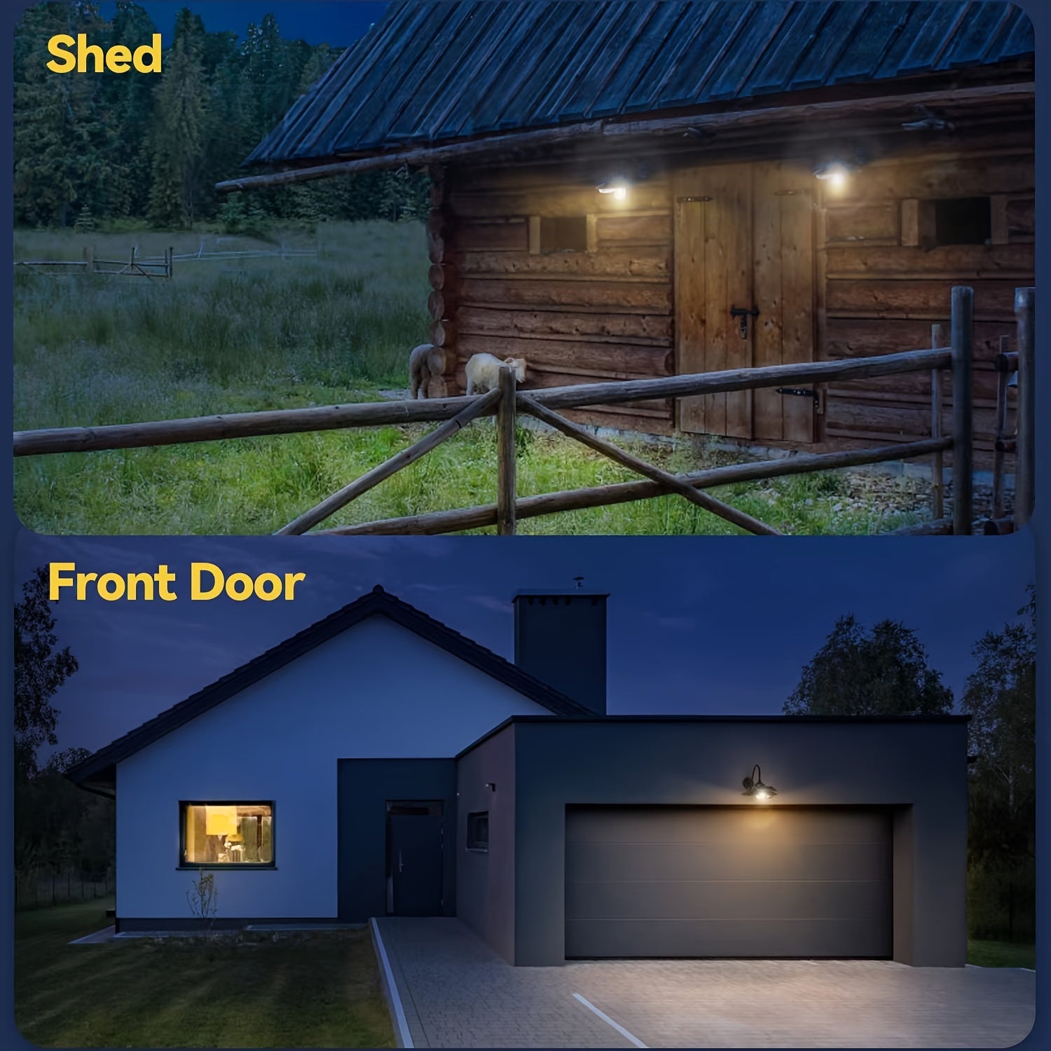 1 Pack/2 Packs Outdoor Wall Light, Outdoor Solar Light, Solar Barn Light, with 3 Lighting Modes and Motion Sensor, Outdoor Farmhouse Gooseneck Light, Wall Mount, Suitable for Outdoor Courtyard, Street, Garage, Shed, Patio