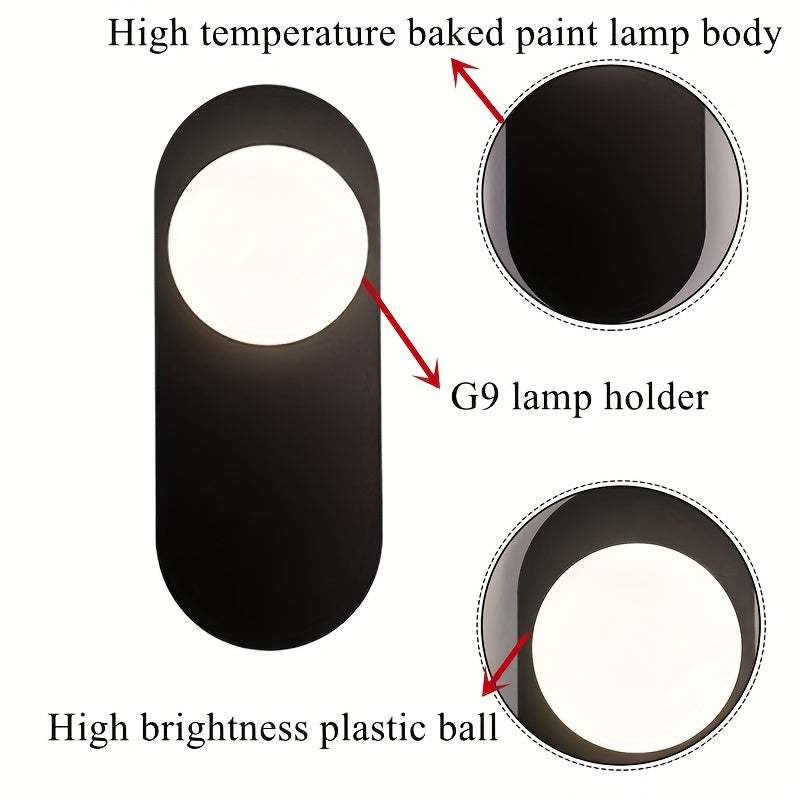 Minimalist Bedside Wall Light, Simple Modern Nordic Living Room Background Wall Light, Hallway Corridor Wall Light