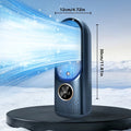 Portable Bladeless Air Conditioner Fan, Personal Evaporative Air Cooler, 6 Speed Levels Mini Cooling Fan, Desktop Cooler Fan for Room and Office