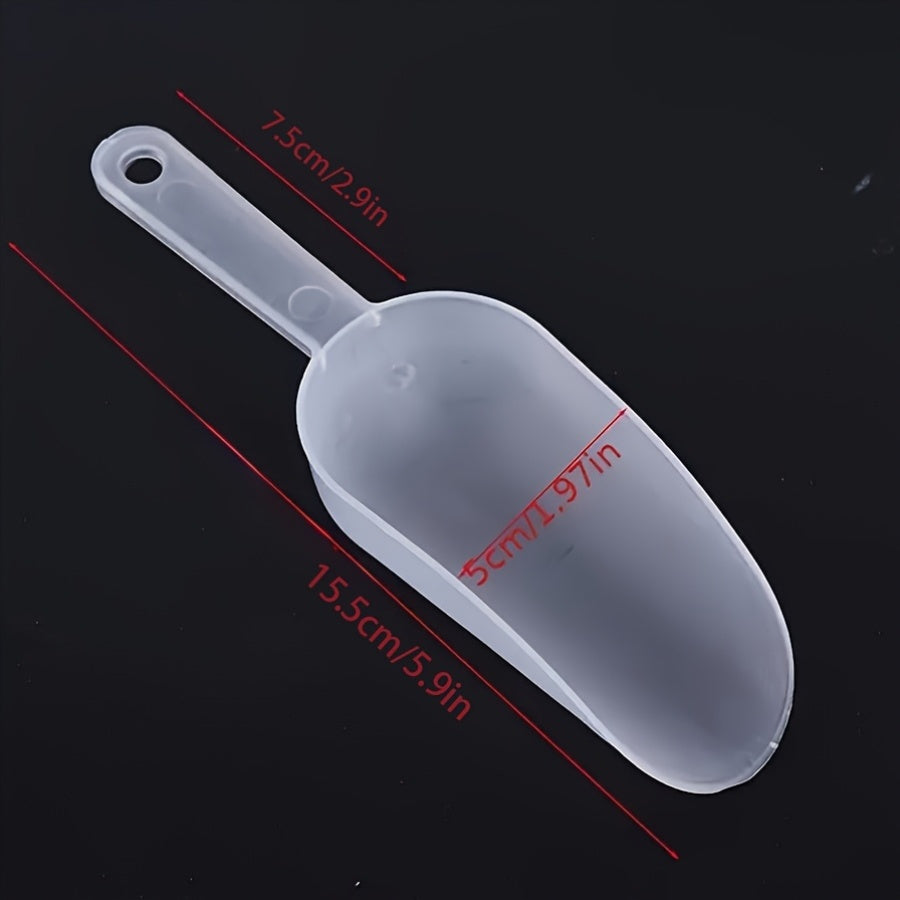 3Pcs Mini Multi-functional Scoop Set, Ice Cream Scoop, Flour Scoop and Measuring Spoon Set, Durable PP Plastic Kitchen Gadgets