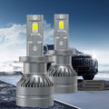 2PCS LED Car Headlights, Compatible with 9006/9005/9012, H11/H4/H1/H7 - 29500LM, 240W Power, 6500K High/Low Beam, Cool White Light, Plug-and-Play System, Built-in & External Driver, No Battery Needed