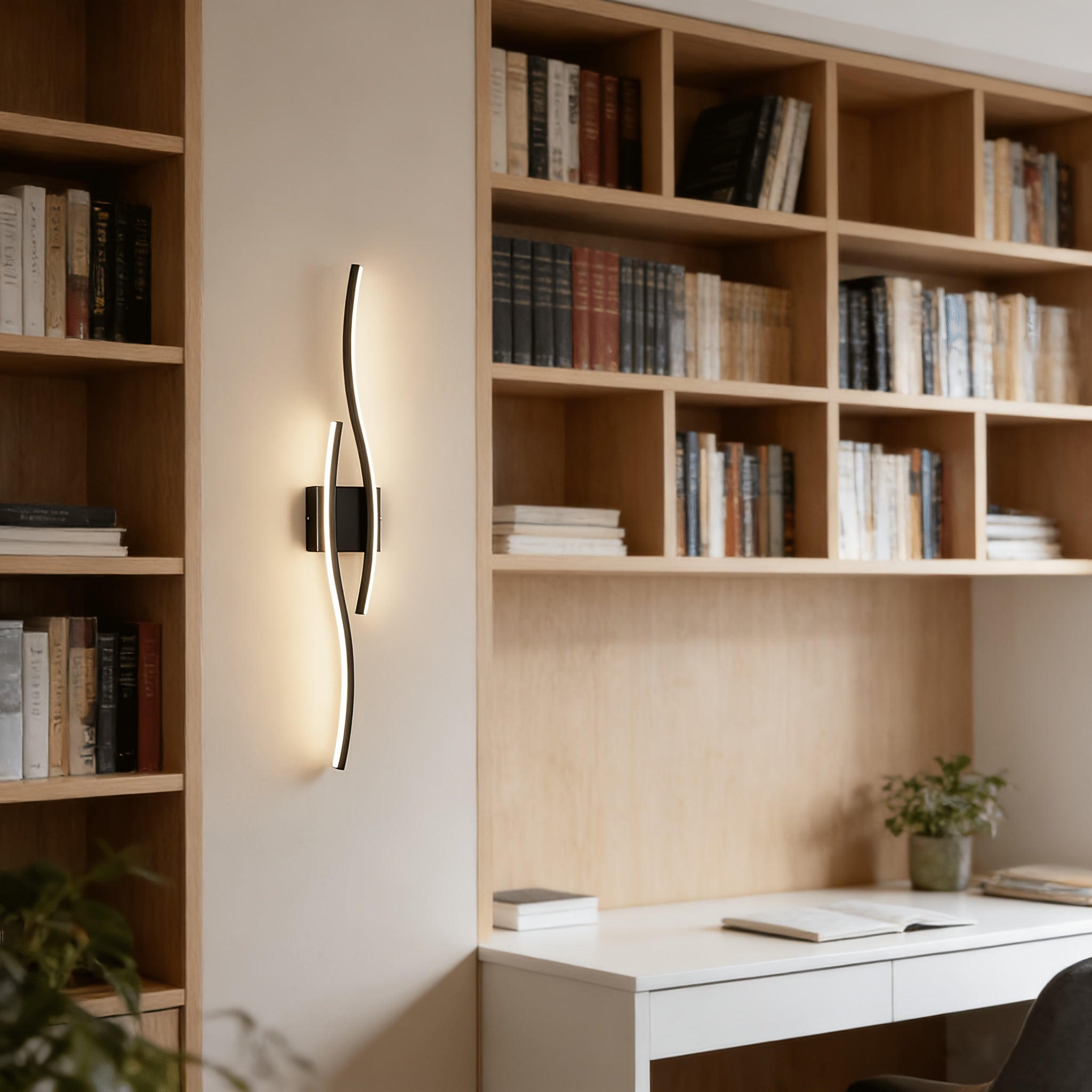 1PC Black LED Wall Light, Rechargeable Wall Fixture, Removable Recessed Installation, 3-Color Dimmable, Perfect for Living Room, Bedroom, Dining Room, Cafe, Hotel and Bathroom, Decorative Wall Light | Modern Lighting Sconce