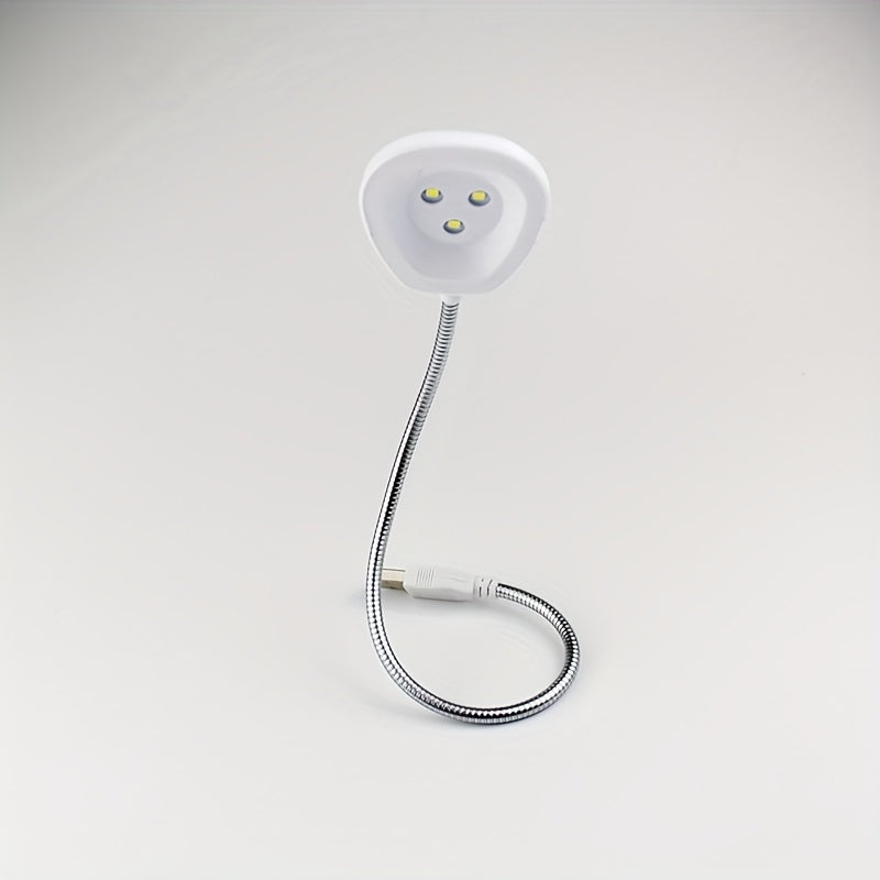 Universal USB light, metal flexible hose, lighting angle freely adjustable, soft light, portable, very suitable for living room, study, desk lamp, perfect gift for students/colleagues/friends