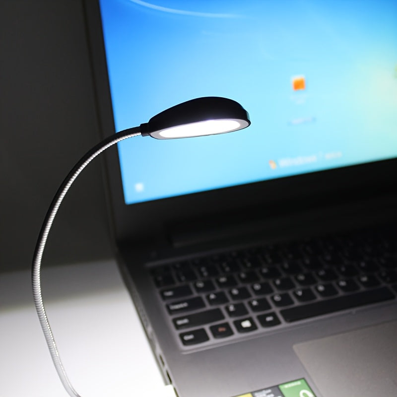 Universal USB light, metal flexible hose, lighting angle freely adjustable, soft light, portable, very suitable for living room, study, desk lamp, perfect gift for students/colleagues/friends