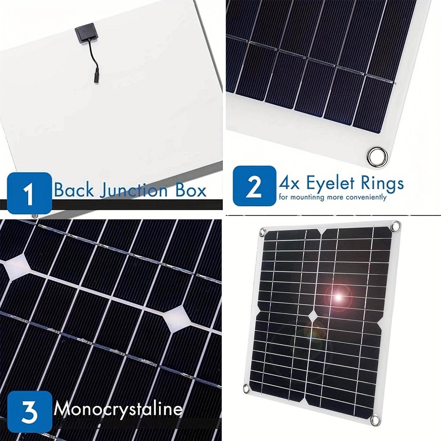 Sunant Solar Panel Fan Kit, 20W Power, with DC Fan, Ideal for Small Chicken Coops, Greenhouses, Sheds, Pet Houses, Window Vents (Dual Fan)