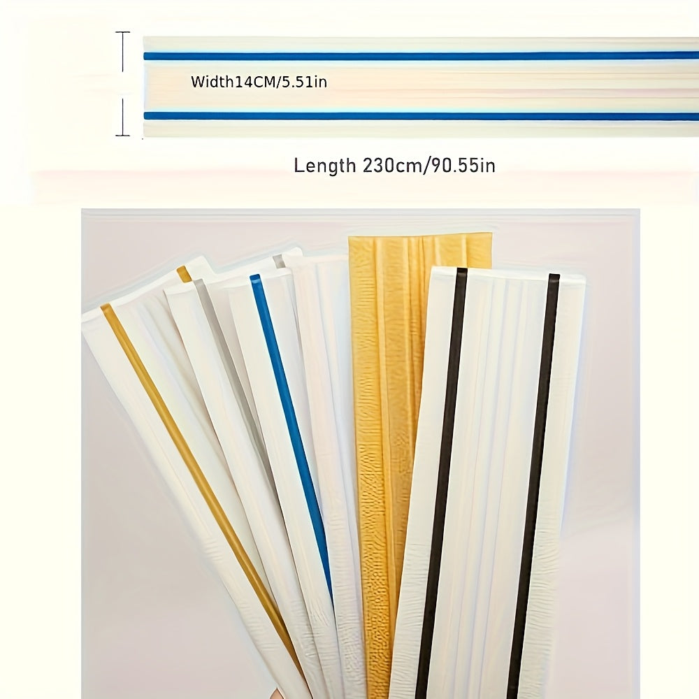 自粘防水墙纸条，用于内外角，每卷90.55英寸，非常适合天花板和墙壁装饰