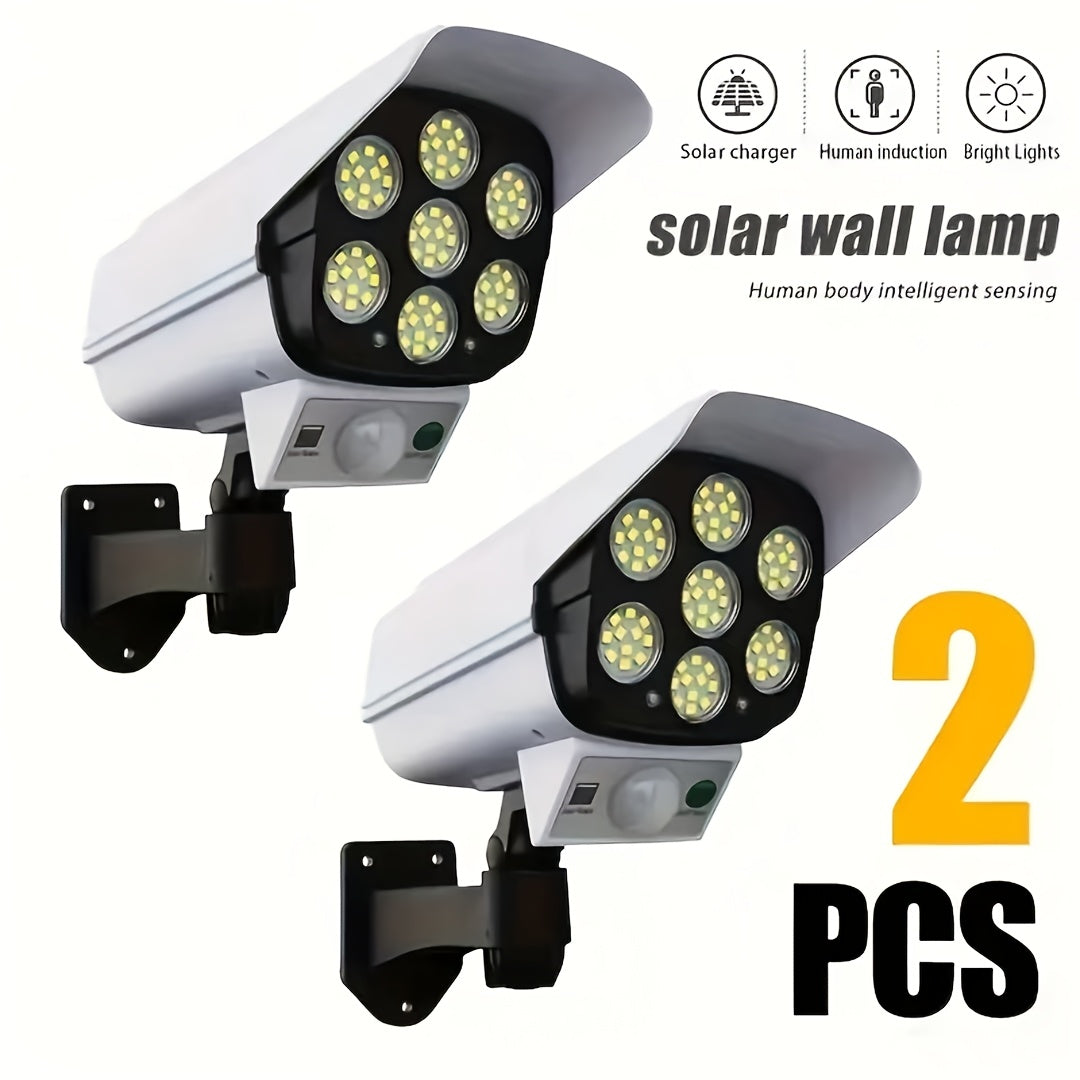 Solar outdoor lighting, garden spotlight