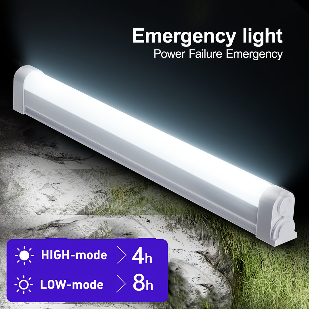 Rechargeable portable lighting lamp, long battery life, with hook, hands-free, suitable for car repair, garage lighting, camping, emergency power outage lighting, night fishing, night climbing and many other dark scenarios