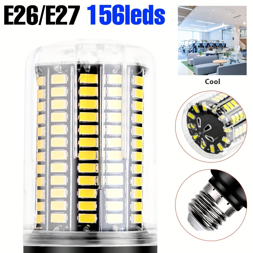 LED corn bulb E14 small screw base spotlight AC85-265V ceiling chandelier built-in bulb E27/E26 universal indoor bright eye-protection flicker-free candle light B22 home use 220V bedroom living room office study downlight 110V bathroom