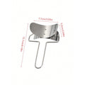 One Stainless Steel Dumpling Cutter Wheel – Dough Roller, Round Cutter for Dumplings & Buns, Ravioli Pasta Cutter, Manual Rolling Cutter – Easy Dumpling / Bun / Noodle / Pastry / Cookie Making