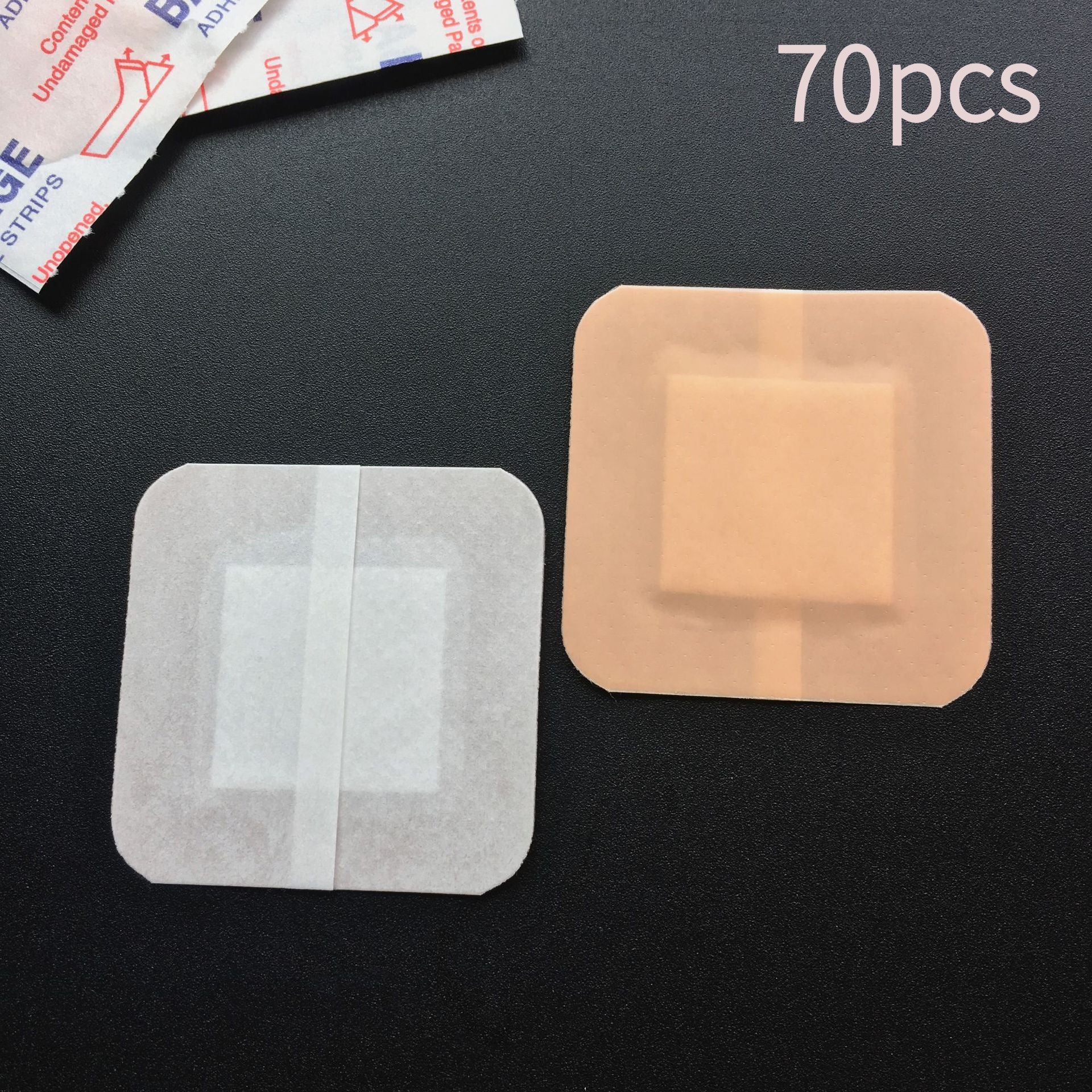 70片，透气贴纸，温和粘附，易撕易用，强力粘性，家庭必备贴布