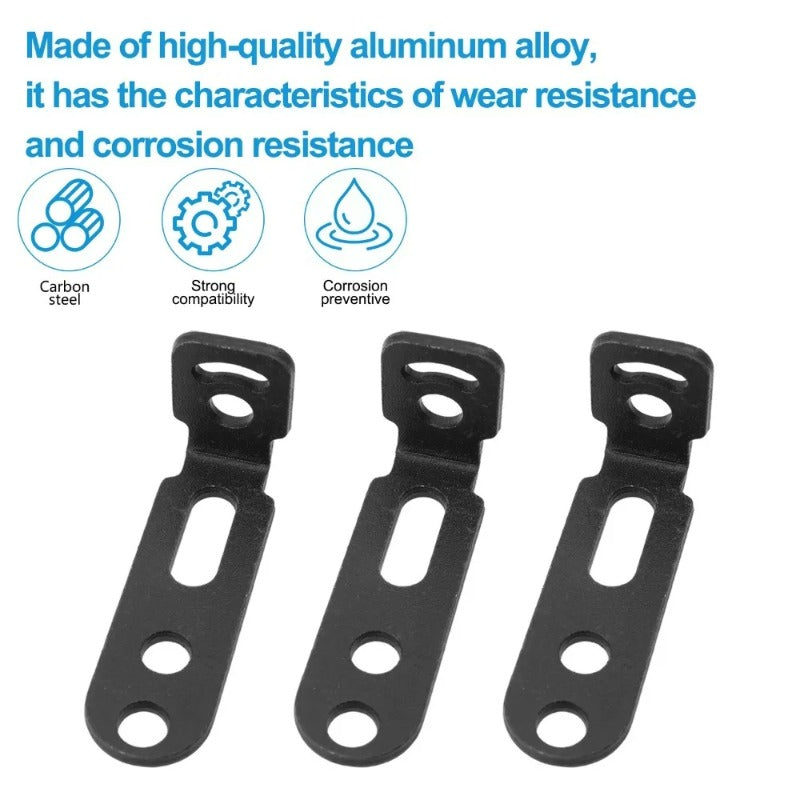 Motorcycle Spot Light Mount – Universal Adjustable Bracket for Scooter, Electric Bike Fender, LED Fog Light Holder – Metal Motorcycle Modification Part