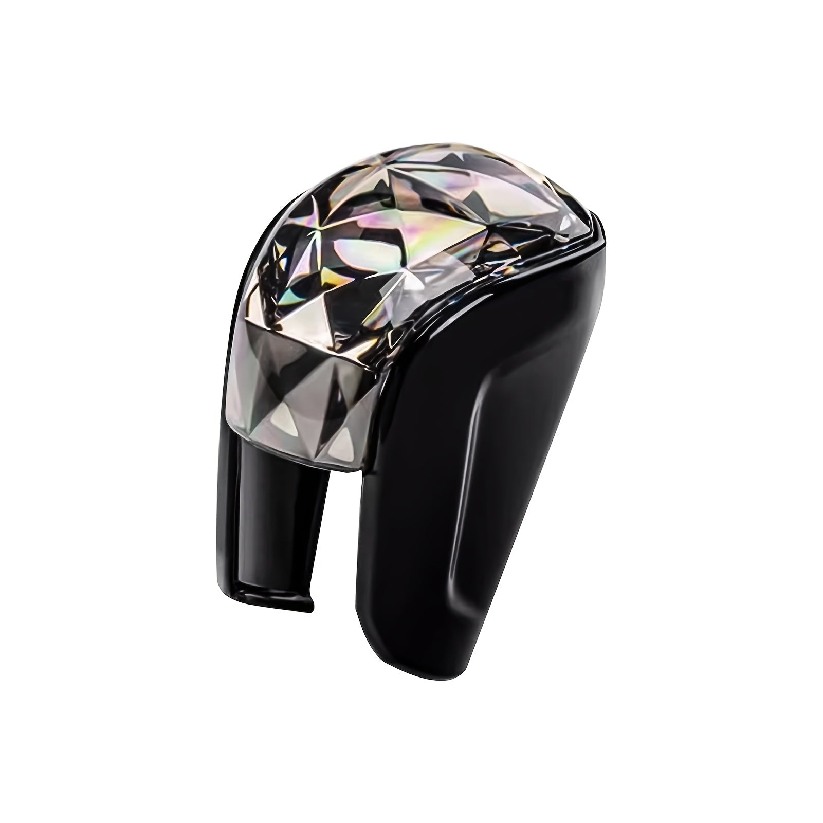 Compatible with Honda Civic 2022 2023 2024 2025 2026, Fits CRV HRV 2023-2026, Fits Accord 2018-2026, Accessories Car Center Console Gear Shift Knob Cover Trim - Crystal Style