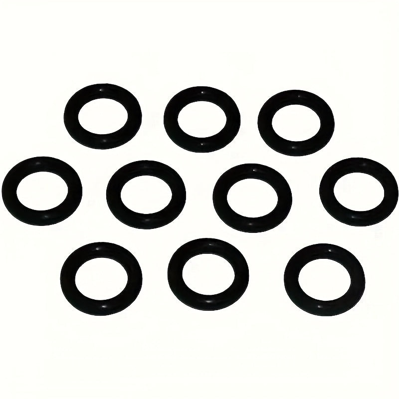50pcs 橡胶 O 型圈密封垫 - 耐用合成，16mm OD，11.2mm ID，黑色 - 非常适合花园水管，快速连接系统，水龙头，洗车枪和水泵，花园水管密封垫 | O 型圈密封垫。