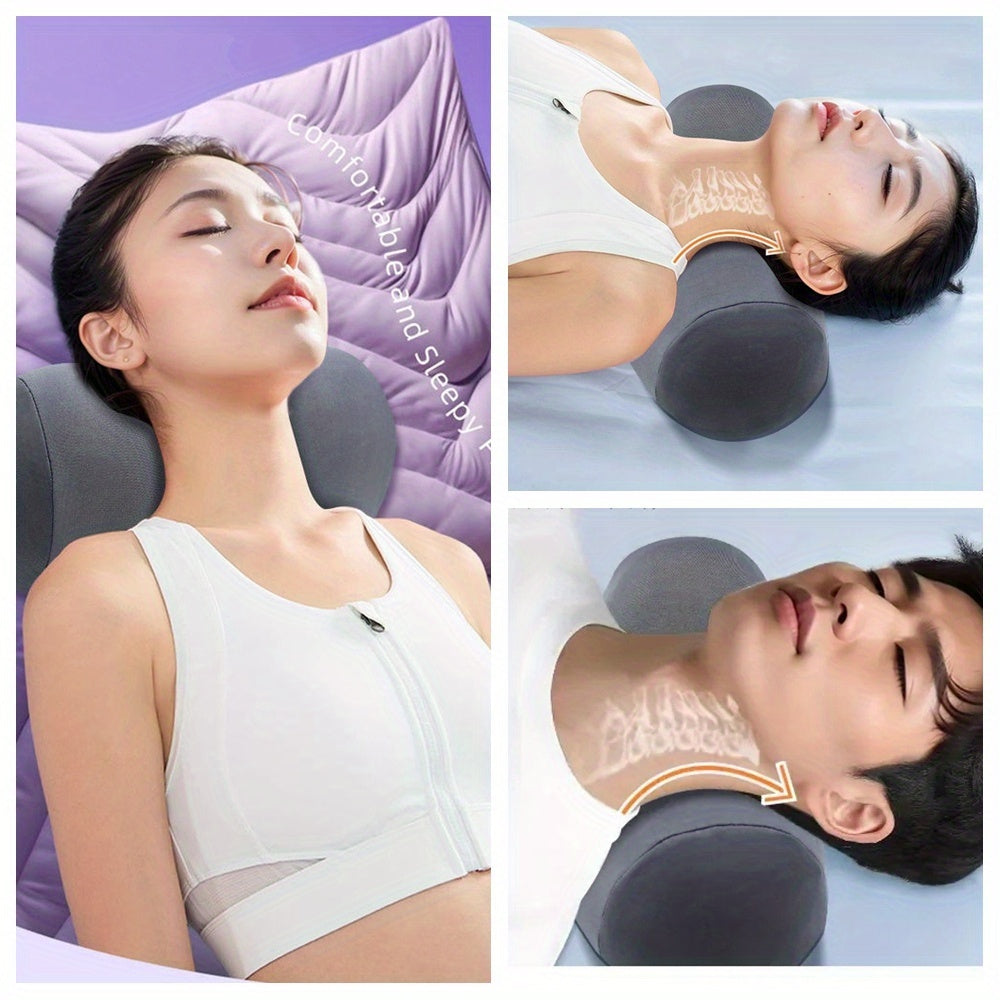 颈椎枕头 - 助眠矫正颈椎枕，适用于成人床头使用（可手洗）