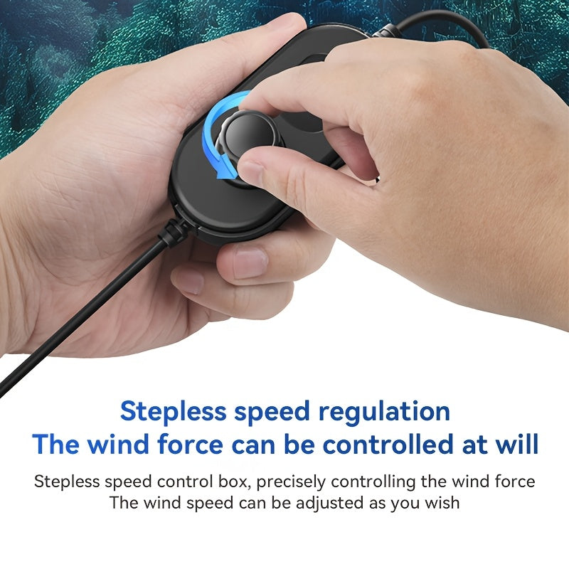 Portable Air Cooling Fan, High-Power Car Fan, 3-Speed Adjustable, Low Noise, Suitable for Sedans, SUVs, Vans and Trucks