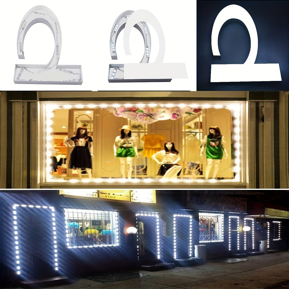 20 Pieces LED Module Light - Street & Area Lighting - Energy Saving LED Decorative Light, Perfect for Garden Parties, Hotels, Cafes, Catering, Event Hosting, Adhesive Tape Included - Versatile DC 12V Module Light