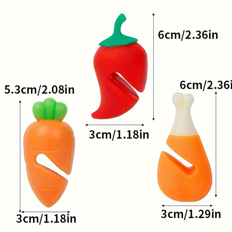 or 3 Pieces Silicone Creative Anti-Boil-Over Pot Holder – High-Temperature Resistant Silicone Material – Perfect for Lifting Pot Lid While Heating Porridge, Soup, Milk to Prevent Spills