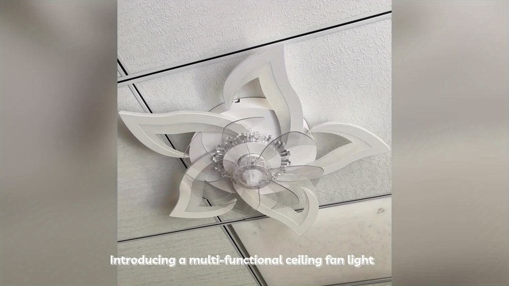 Ceiling Fan Light with Remote Control, 6-Speed 3-Color Dimmable, Black Low Profile Flush Mount Ceiling Fan, Perfect for Kitchen Bedroom Living Room