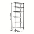 Functional Plant Shelf, DIYable, 6-Tier, 180cm×75cm, 192W, US Plug, 110V