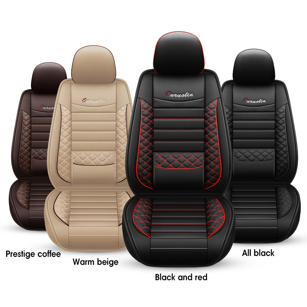 Full Coverage Car Seat Covers, Seat Covers for Sedan, SUV, Pickup Truck, Auto Seat Covers, Car Seat Cushions, 5-Seat Multi-Color Options Seat Covers