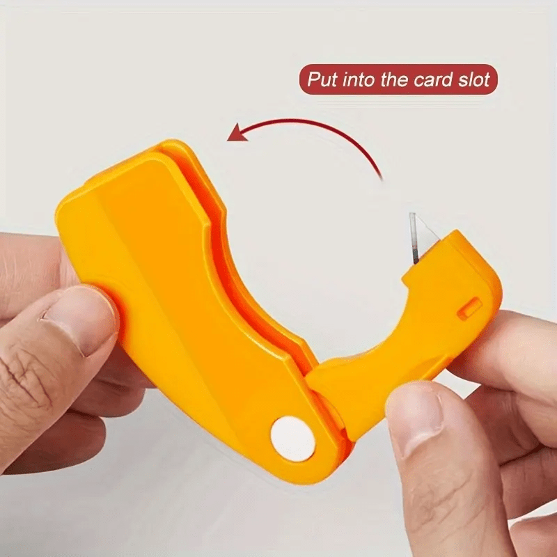 One Orange Peeler - Plastic Orange Peeler, Easy Lemon Peeler, Grapefruit Peeler, Creative Cutting Tool with Foldable Handle, Fruit Peeler, Vegetable & Fruit Tool, Perfect for Outdoor Picnics, Outdoor Kitchen Supplies