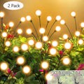 Solar Courtyard Light, 2/4/6/10/12 Pack Solar Outdoor Light, Outdoor Decorative Light, IPX5 Waterproof Swinging Solar Light, Firefly Light for Yard & Pathway, Large Bulb Swinging Solar Light