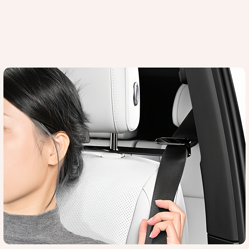 1 Car Seat Belt Guide, for Safe Driving & Comfortable Travel, Equipped with Easy-Retractable Seat Belt System and Sturdy Fixing Bracket, No Padding Required for In-Car Installation, Compatible with Various Vehicle Models (Perfect Fit)