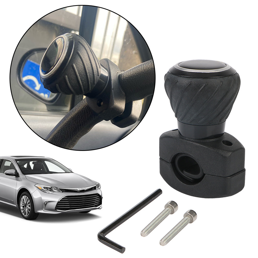 Auto Parts Grip Ball Rotating Handle 360 Degree Car Steering Wheel Booster, Fits Cars, Trucks, Tractors, Forklifts, Spinner Knob