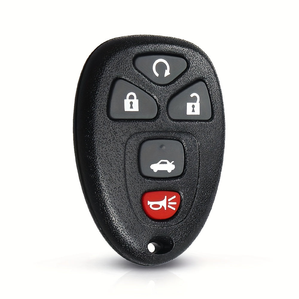 KEYYOU Replacement Key Shell – Compatible with Chevrolet, Buick, GM, Chevy Spark, Chevy Traverse & Buick Rendezvous (2006-2011), Includes Blank Key Case