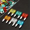 60PCS Mini Blade Fuses in Bag - Small Size 5A/10A/15A/20A/25A/30A
