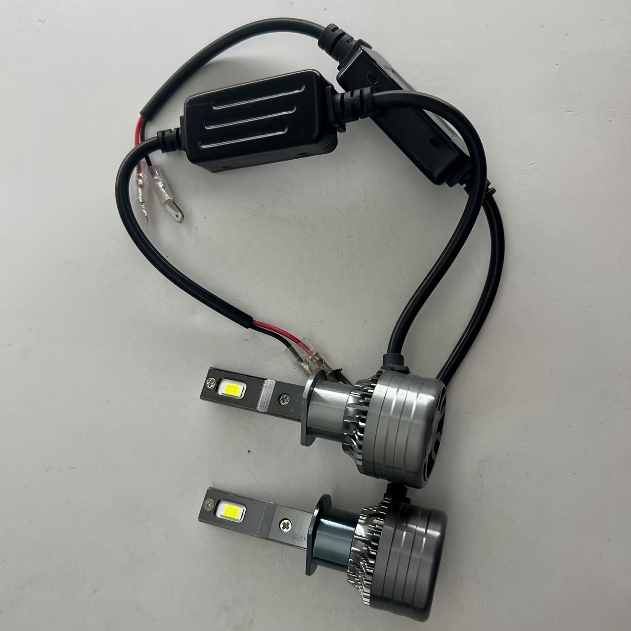 2-Pack H7 H4 H11 LED Headlights 160W High Power H8 H9 HB4 HB3 9005 9006 Turbo Light 6000K White Light, Special for Car Lens, 12V Voltage