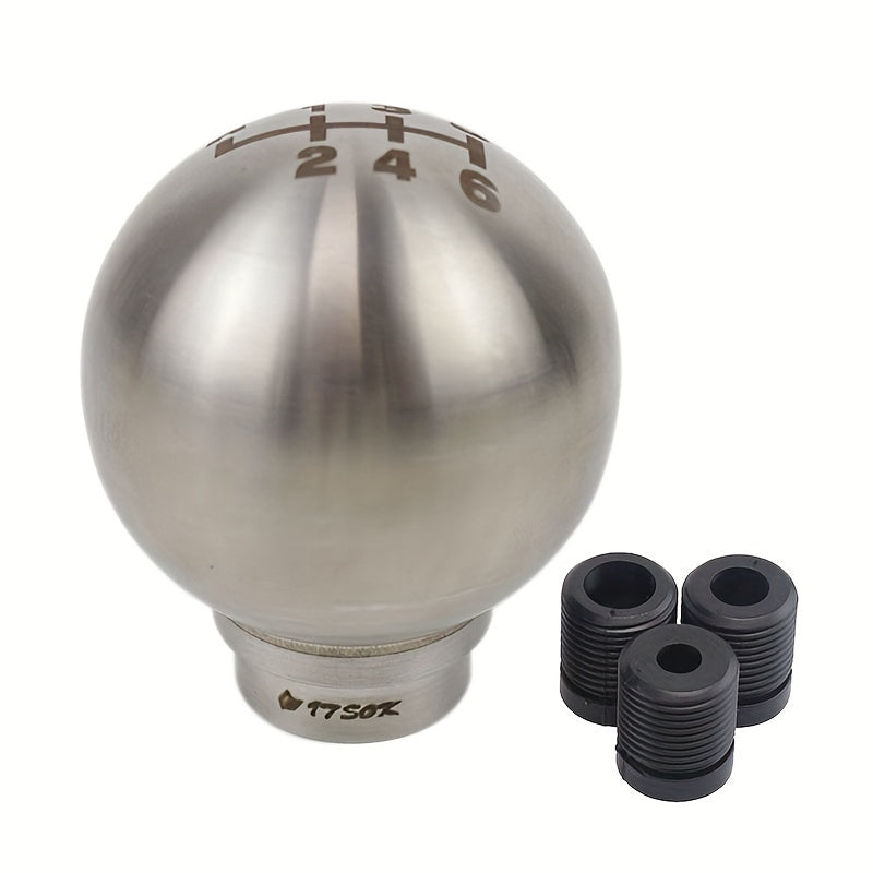 Universal Shift Knob, 5/6 Speed Design, Stainless Steel Material, Ideal Choice for Racing and JDM Enthusiasts, High Quality Knob