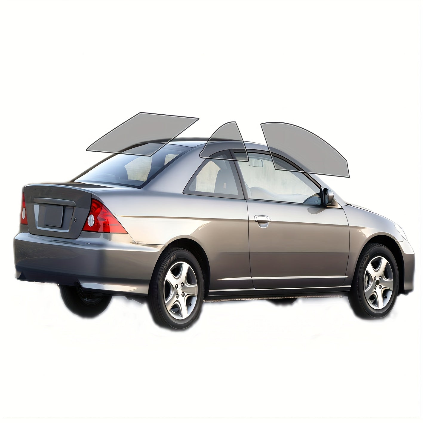 Pre-Cut Window Tint Film for 2001-2005 Honda Civic Coupe