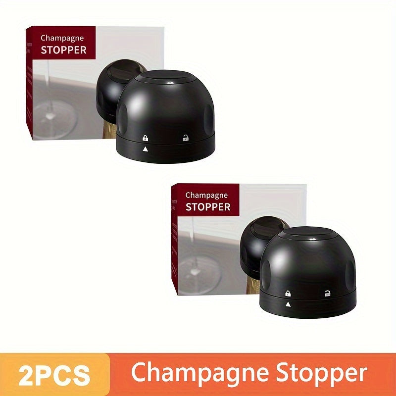 10/2/1 Pack New Vacuum Wine Stopper - Reusable Champagne Stopper, Red Wine Airtight Lid Set, Leak-Proof Freshness Keeper, Wine Preservation Tool