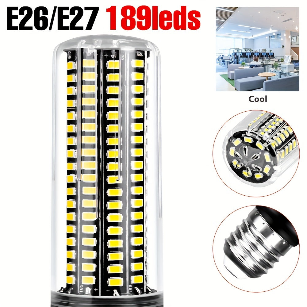 LED corn bulb E14 small screw base spotlight AC85-265V ceiling chandelier built-in bulb E27/E26 universal indoor bright eye-protection flicker-free candle light B22 home use 220V bedroom living room office study downlight 110V bathroom