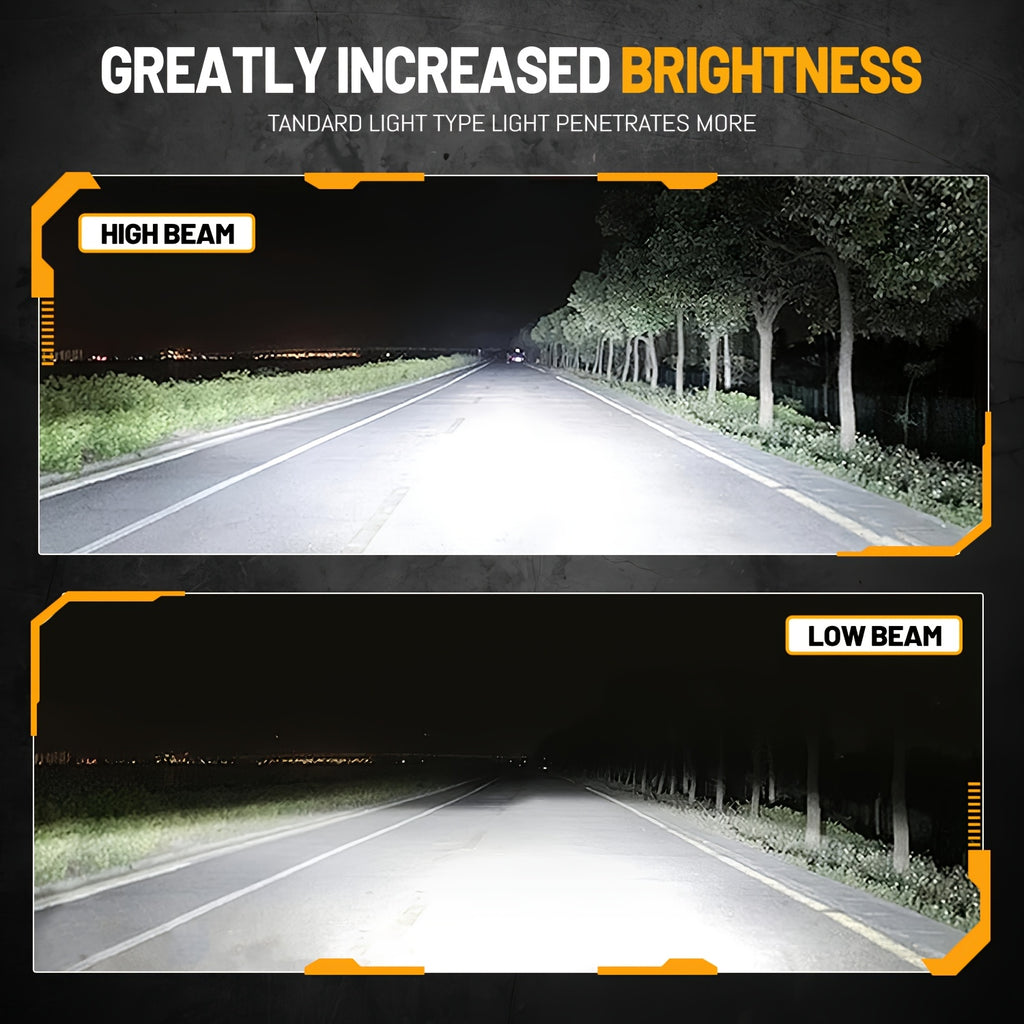 2Pcs H7 H4 H11 LED Car Headlights Canbus 220W H1 H8 Bulbs 9005 HB3 9006 HB4 9012 9007 HB5 9008 H13 LED Bulbs Turbo Light 6000K White 12V