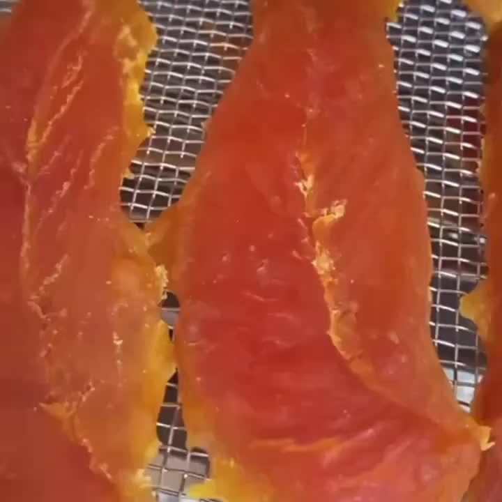 雞肉乾 - 狗狗專用雞肉零食，適用於小型犬、中型寵物和大型犬，乾燥雞肉狗狗零食，健康、高蛋白、易消化、持久，完美的訓練獎勵零食，適合小狗