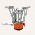 ZRF Ultra-Compact Stainless Steel Portable Gas Stove with Storage Case – Lightweight, Easy to Pack, Ideal for Outdoor Hiking, Camping, Fishing & Picnic, Camping Stove, ZRF