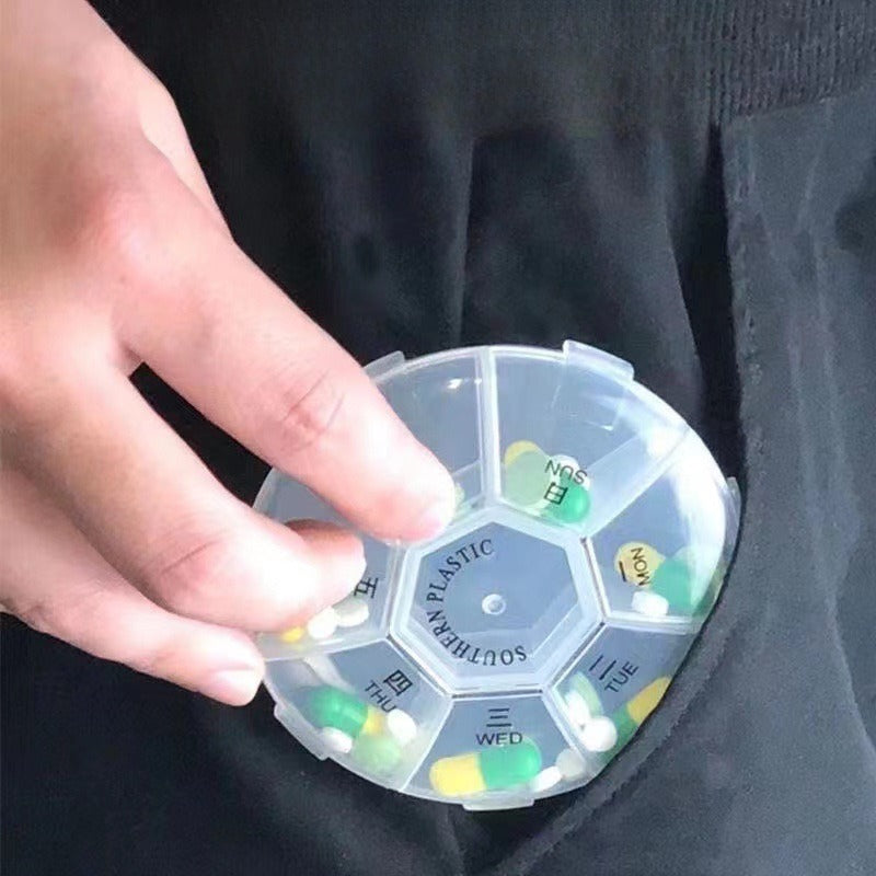 切药片神器药盒切药器分装便携分药7天分割器切片家用薬小号迷你