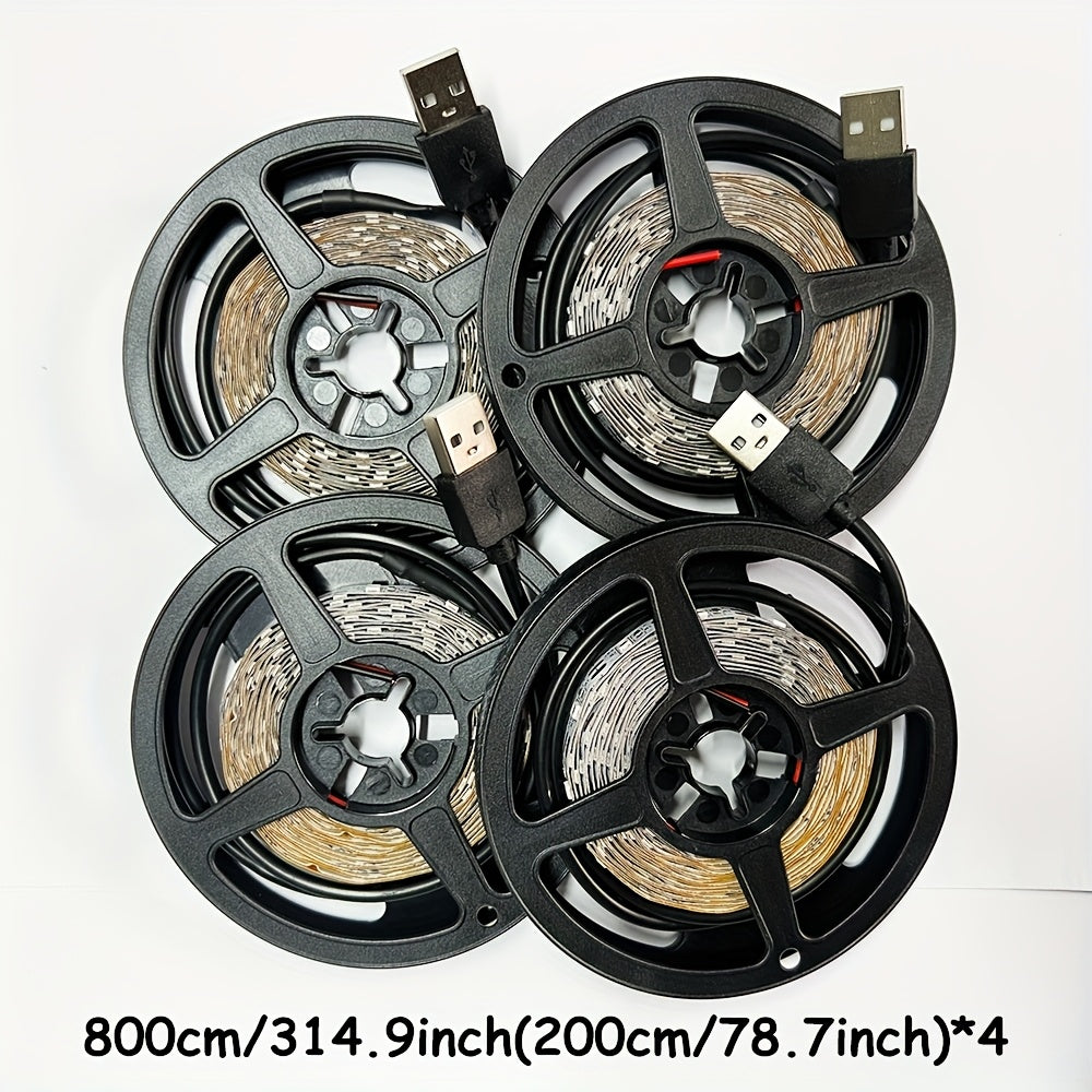 39.3-708.6英寸(1-18米) UV黑色条形灯，直流5V，USB插头，波长：385-400纳米，60个LED/米，非常适合照明画作、化妆品、染料、夜光派对、荧光海报、游戏室、自动售货机、展览厅